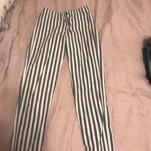 Brandy Melville striped pants